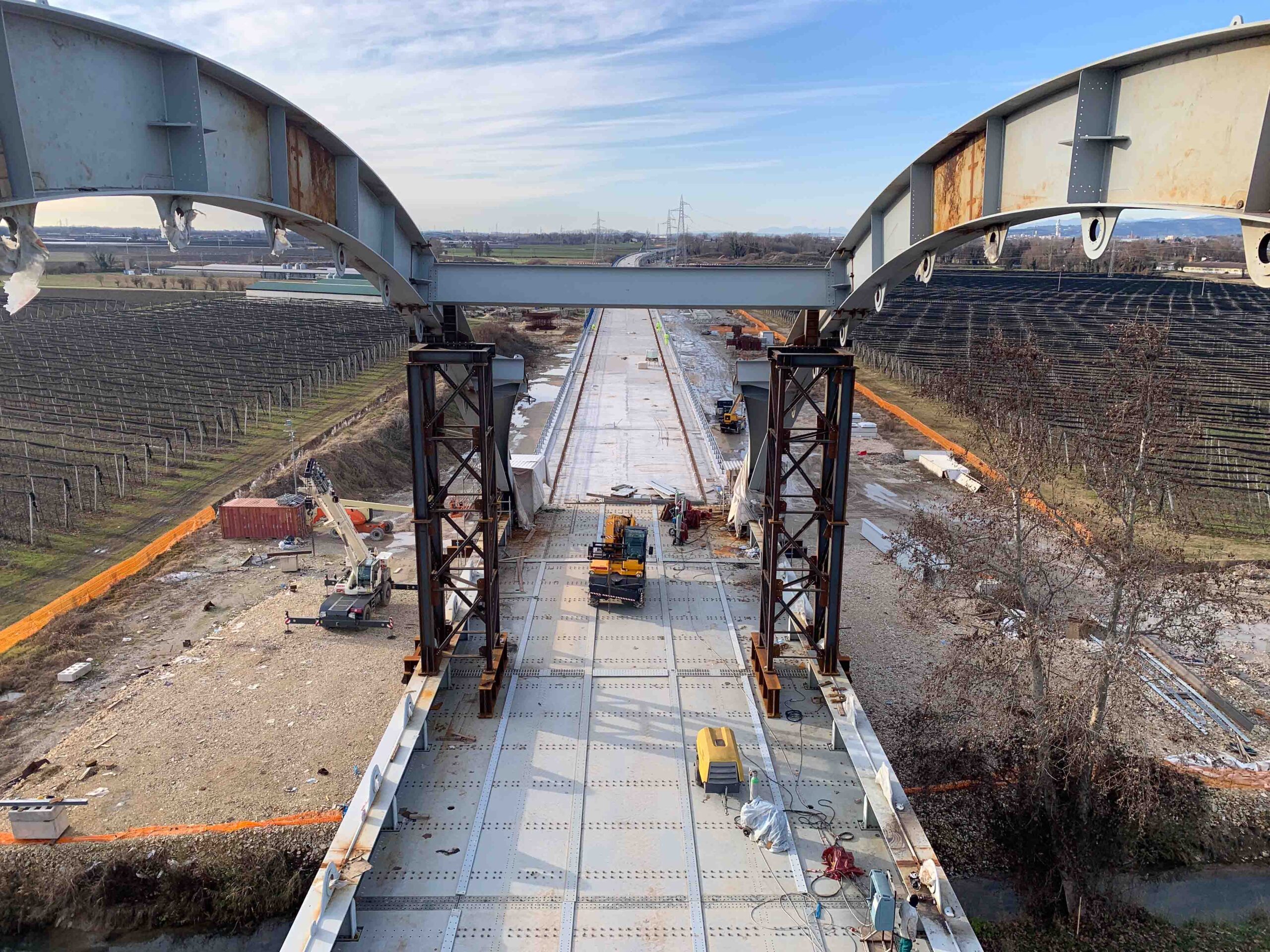 Ponte per la nuova linea ad alta velocità a Verona